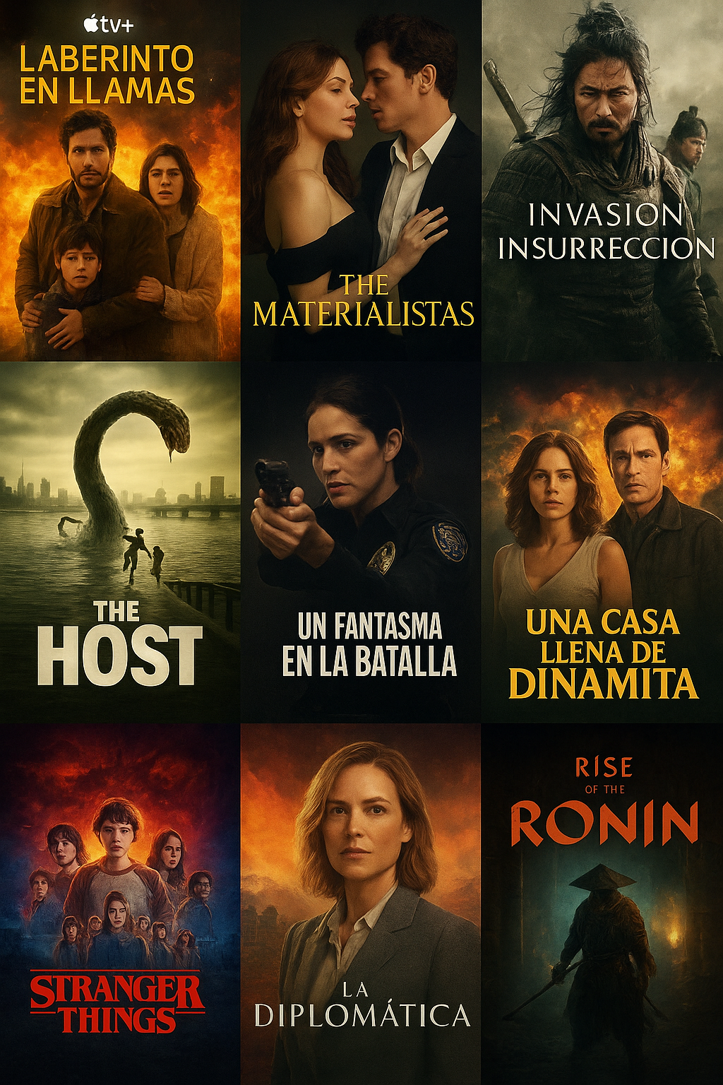 Portadas inventadas por ChatGPT...